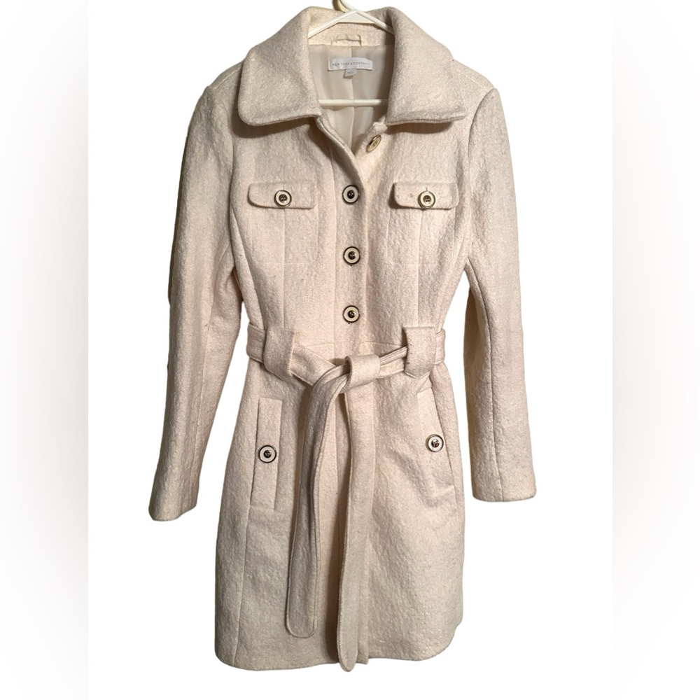 New York & Company Snow White pea coat